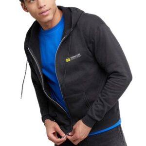 Unisex Zip-Up Hooded Sweatshirt