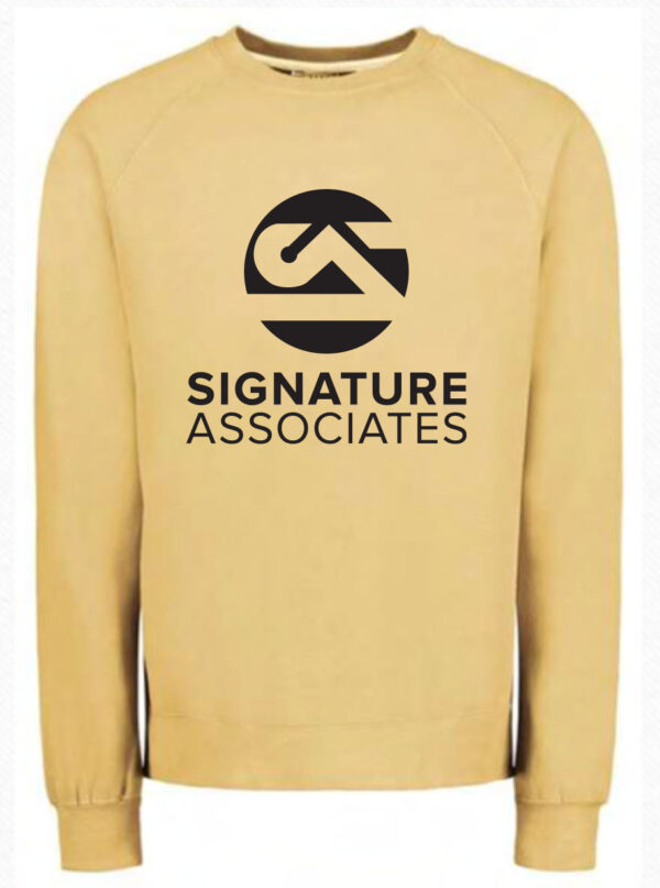 Women's Vintage Yellow Crewneck